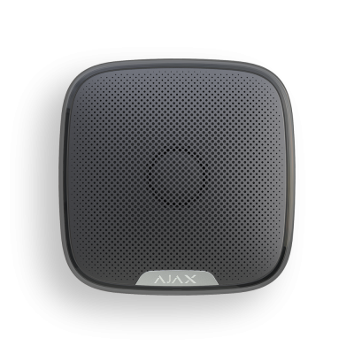 Ajax StreetSiren black Беспроводная уличная светозвуковая сирена